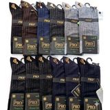 Pro Avangart Style; Erkek Bambu Soket Çorap; Dikişsiz; Yazlık; Asorti 12'li Kutu; 41-44 - 41 - 44