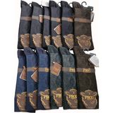 Pro Boutique Serisi; Sakız Ince Yün (Bambu-Yün) Erkek Çorap; Dikişsiz; Asorti 12'li Paket (41-44) - 41 - 44
