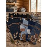 Pro Boutique Style Bektaş Lambswool (Yün) Erkek Çorap; Asorti 12'li Paket; Dikişsiz - 41 - 44