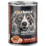 Pro Choice Adult Dog Pate 400 gr Kuzu Etli-Somonlu-Havuçlu Köpek Konserve Mama