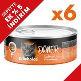 Pro Choice Döner Bites Adult Sos İçerisinde Somonlu 6x70 gr Kedi Yaş Maması