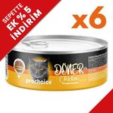 Pro Choice Döner Bites Adult Sos İçerisinde Tavuklu 6x70 gr Kedi Yaş Maması