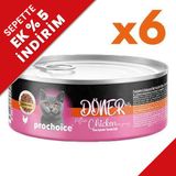 Pro Choice Döner Bites Kitten Sos İçerisinde Tavuklu 6x70 gr Yavru Kedi Yaş Maması