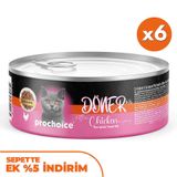 Pro Choice Döner Bites Kitten Sos İçerisinde Tavuklu 6x70 gr Yavru Kedi Yaş Maması