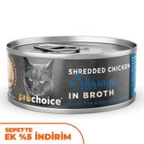 Pro Choice Hypo-Allergenic Sos İçinde Tavuk Etli ve Karidesli Tahılsız 70 gr Yetişkin Kedi Konservesi
