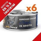 Pro Choice Hypo-allergenic Sos İçinde Tavuk ve Midye Tahılsız 6x70 gr Kedi Konservesi