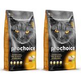 Pro Choice Kısırlaştırılmış Tavuklu Kedi Maması 2 kg x 2 Adet
