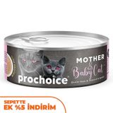 Pro Choice Mother Baby Cat Anne Ve Yavru Kediler İçin Tavuklu 80 gr Yaş Mama