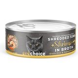 Pro Choice Prochoice Tahılsız, Hipoalerjenik, Tiftiklenmiş Tuna Balıklı & Karidesli Yaş Kedi Maması 70 gr