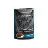 Pro Choice Sardalya ve Hamsili Tahılsız Pate Yetişkin Kedi Konservesi 400 Gr 6 Lı Paket Didompet1003068