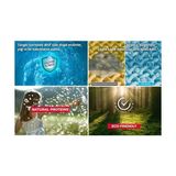 Pro Clean Aktif Enzimli Düz Sünger, 3’lü Paket - 0,01 gr