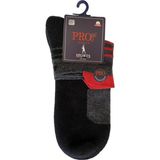 Pro Çorap 14015 Dukha Havlu Erkek Patik Çorabı Siyah-Gri 41-44