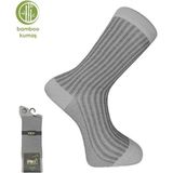 Pro Çorap Gence Bambu Erkek Çorabı Kül Gri (17101-R6) - 1 Beden - Çok Renkli