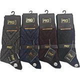 Pro Çorap Pro Bolkar 12'li Paket Lambswool Yün Erkek Çorap - 41 - 44 - Renkli