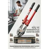 Pro-Cut 450mm (18") Profesyonel Çelik Cıvata, Zincir ve İnşaat Demiri Kesici Makas 723156