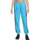 Pro Dri-Fit Get-Fit French Terry Training Mavi Kadın Eşofman Altı - XS
