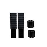 Pro El ve Ayak Bilek Ağırlığı 250 gr x 2 Adet Siyah | Ayarlanabilir Spor ve Fitness Ekipmanı