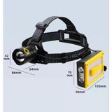 Pro F-3003 Alüminyum Pm10-Tg Led Type-C Powerbank Ve Solar Şarjlı Kamp Kafa Feneri P83659s111