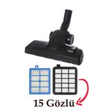 Pro Fresh & Clean Grundig Vcc 7870 Uyumlu Emici Başlık ve Hepa Filtre Seti
