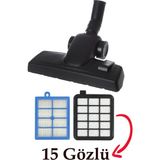 Pro Fresh & Clean Grundig Vcc 8170 Uyumlu Emici Başlık ve Hepa Filtre Seti