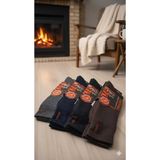 Pro Havlu Lambswool (Yün) Thermal Erkek Çorap, Dikişsiz Burun, Asorti , 4'lü Paket - 41 - 45 - Renkli
