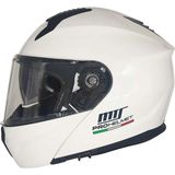 Pro Helmets Mts Pro Helmets M-966 Çene Açılır Kask - Beyaz