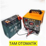 Pro Lefs Bakır Sargılı Tam Otomatik Redresör Akü Şarj Cihazı 12 V 20 Amper 180 Ampere Kadar Şarj
