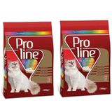 Pro Line 2x1.5 kg Optimum Renkli Taneli Tavuklu Yetişkin Kedi Maması
