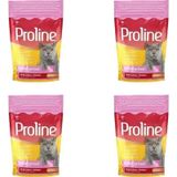 Pro Line 4x400 gr Renkli Taneli Tavuklu Yetişkin Kedi Maması