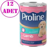 Pro Line Kuzu Etli Yavru Köpek Konserve Maması 400 Gr 12 Ad