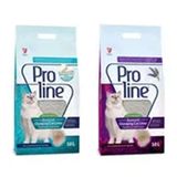 Pro Line Lavanta Kokulu ve Marsilya Sabunlu 2x10 lt Bentonit Kedi Kumu