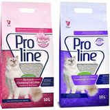 Pro Line Proline Kedi Kumu Bebek Pudrası Kokulu + Lavanta Kokulu 10 Lt x 2 Adet