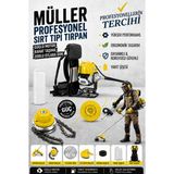 Pro Müller Alman Profesyonel Çelik Piston Sırt Tipi Benzinli Tırpan Ot Çalı Çim Biçme Makinesi + Canavar Başlık