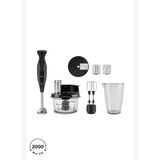 Pro-Multimax Mutfak Robotu Onyx Koyu Siyah 2000 W