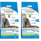 Pro Perfeck Marsilya Sabunu Kokulu Bentonit 2x10 lt Kedi Kumu