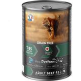 Pro Performance Tahılsız Ezme Sığır Etli Kedi Konserve maması 400 gr