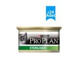 Pro Plan 01196 Adult Sterilised Cat Ton Balık Somonlu 85 g x 24 Konserve Kısır Kedi Maması