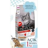 Pro Plan 1 kg Vakumlu Poşet Pro Plan Somonlu Yetişkin Kedi Maması Yüksek Proteinli