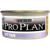 Pro Plan 10x85 gr Kitten Tavuk Etli Yavru Kedi Konservesi