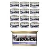 Pro Plan 12 Adet Junior Yavru Ve Proplan 12 Adet Baby Kitten Tavuk Etli Yaş Kedi Maması 24X85 Gr