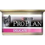 Pro Plan 24 Adet Delicate Hindi Etli Konserve Yetişkin Kedi Maması