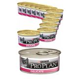 Pro Plan Delicate Hassas Hindi Etli Kedi Konservesi, 85 g x 12 Adet MF1234PDK