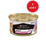 Pro Plan Delicate Hassas Hindi Etli Yetişkin Kedi Konservesi 85 Gr X 6 Adet