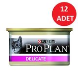 Pro Plan Delicate Hindili Konserve Yaş Yetişkin 24x85 GR Kedi Maması