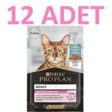 Pro Plan Delicate Okyanus Balıklı Pouch Kedi 12x85 gr Yaş Mama