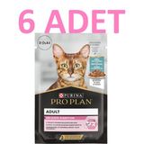 Pro Plan Delicate Sos Içinde Okyanus Balıklı Pouch Kedi Yaş Maması 85 gr x 6 Adet
