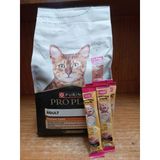 Pro Plan Derma Care Somonlu Yetişkin Kedi Maması 1.5 Kg+10 Adet Hobi Ton Balıklı Kedi Ödül Krema