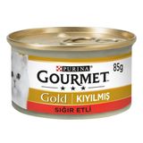 Pro Plan Gourmet Gold Kıyılmış Sığır Etli 24 Adet Kedi Konservesi