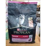 Pro Plan Hassas Deriye Sahip Orta Irk Yavru Köpek Kuru Mama 3 Kg Somonlu+2 Adet 400 Gr Biftekli Köpek Konserve