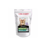 Pro Plan Hindili Kısır Kedi Maması 1 kg x 2 - Toplam 2 kg Özel Paketleme